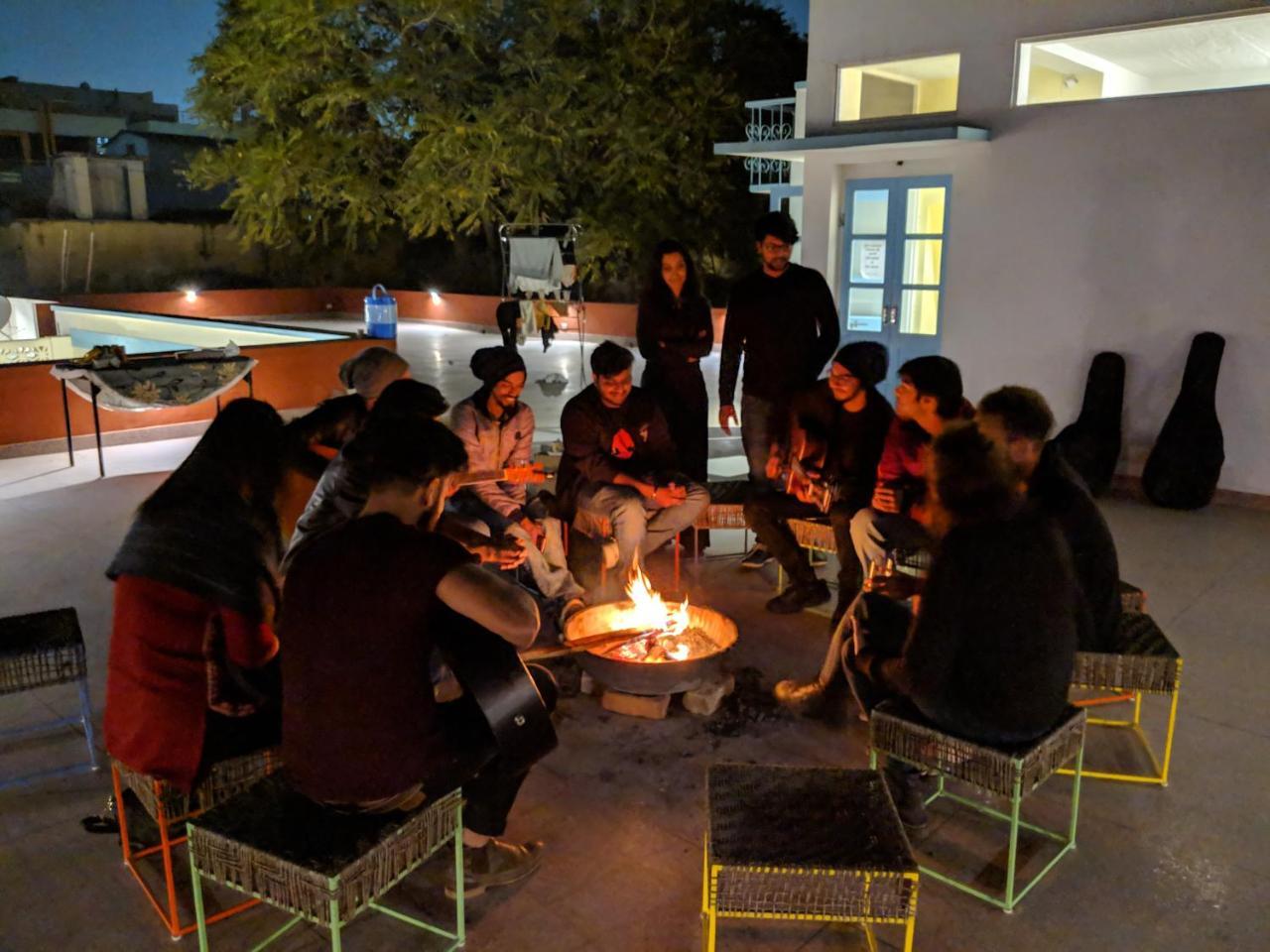 Jaipur Jantar Hostel Eksteriør bilde